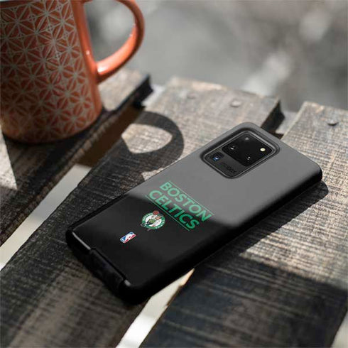 NBA Boston Celtics Standard - Black Galaxy S20 Ultra 5G Pro Case