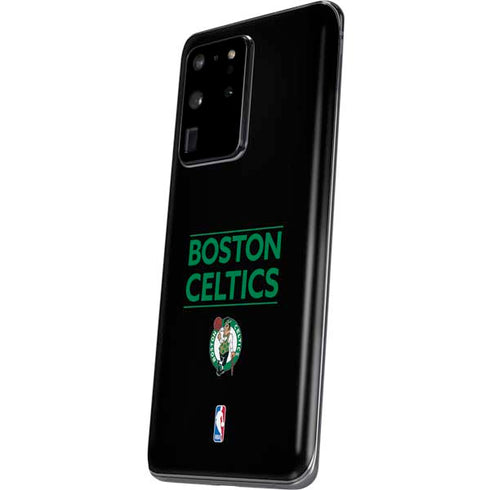 NBA Boston Celtics Standard - Black Galaxy S20 Ultra 5G Skin