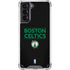 NBA Boston Celtics Standard - Black Galaxy S21 5G Clear Case