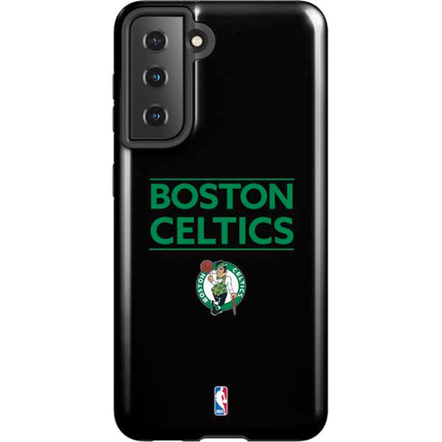 NBA Boston Celtics Standard - Black Galaxy S21 5G Pro Case