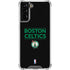 NBA Boston Celtics Standard - Black Galaxy S21 FE Clear Case