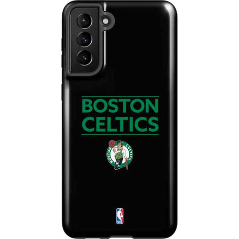 NBA Boston Celtics Standard - Black Galaxy S21 Plus 5G Pro Case