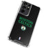NBA Boston Celtics Standard - Black Galaxy S21 Ultra 5G Clear Case