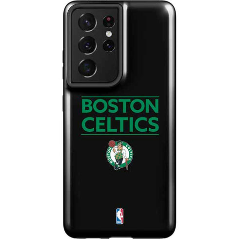 NBA Boston Celtics Standard - Black Galaxy S21 Ultra 5G Pro Case