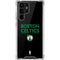 NBA Boston Celtics Standard - Black Galaxy S22 Ultra Clear Case