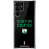 NBA Boston Celtics Standard - Black Galaxy S22 Ultra Clear Case