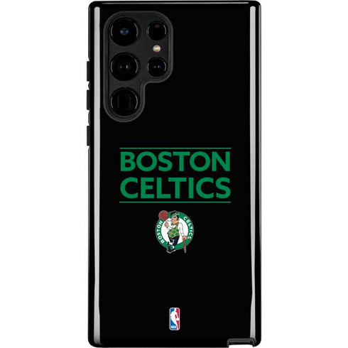 NBA Boston Celtics Standard - Black Galaxy S22 Ultra Pro Case