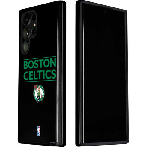 NBA Boston Celtics Standard - Black Galaxy S22 Ultra Pro Case