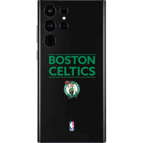 NBA Boston Celtics Standard - Black Galaxy S22 Ultra Skin