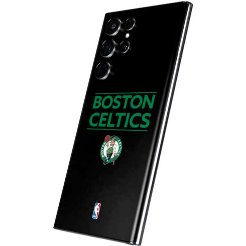 NBA Boston Celtics Standard - Black Galaxy S22 Ultra Skin