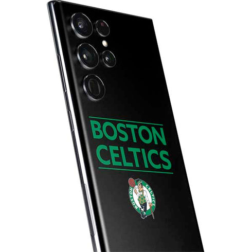NBA Boston Celtics Standard - Black Galaxy S22 Ultra Skin