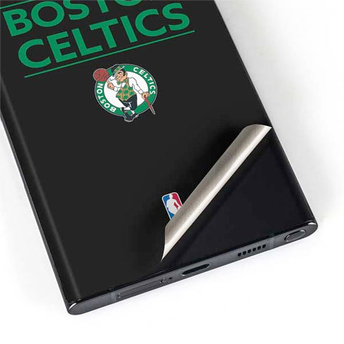 NBA Boston Celtics Standard - Black Galaxy S22 Ultra Skin