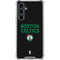 NBA Boston Celtics Standard - Black Galaxy S23 FE Clear Case