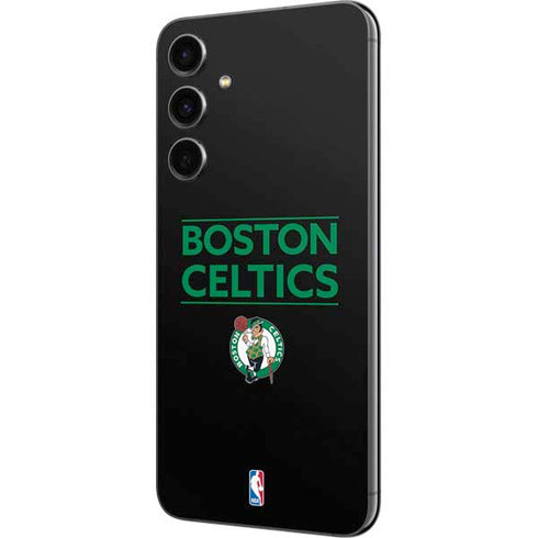NBA Boston Celtics Standard - Black Galaxy S23 FE Skin