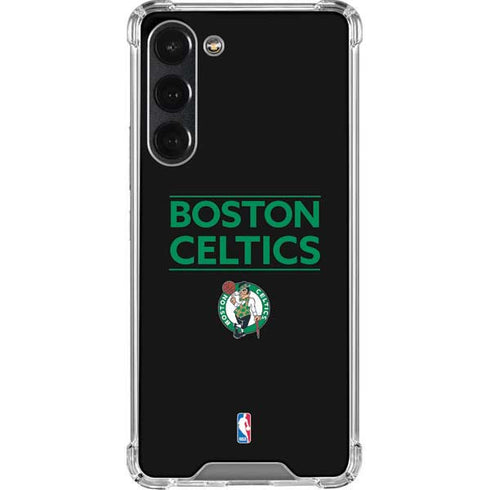 NBA Boston Celtics Standard - Black Galaxy S23 Plus Clear Case