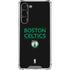 NBA Boston Celtics Standard - Black Galaxy S23 Plus Clear Case