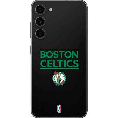 NBA Boston Celtics Standard - Black Galaxy S23 Plus Skin