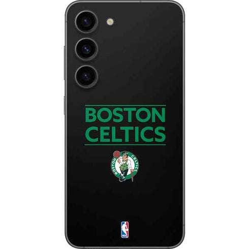 NBA Boston Celtics Standard - Black Galaxy S23 Skin