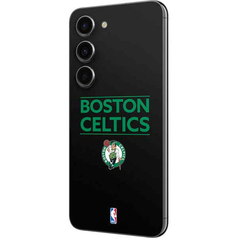 NBA Boston Celtics Standard - Black Galaxy S23 Skin