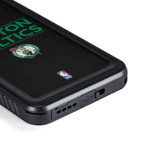 NBA Boston Celtics Standard - Black Galaxy S23 Waterproof Case
