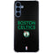 NBA Boston Celtics Standard - Black Galaxy S24 Clear Case