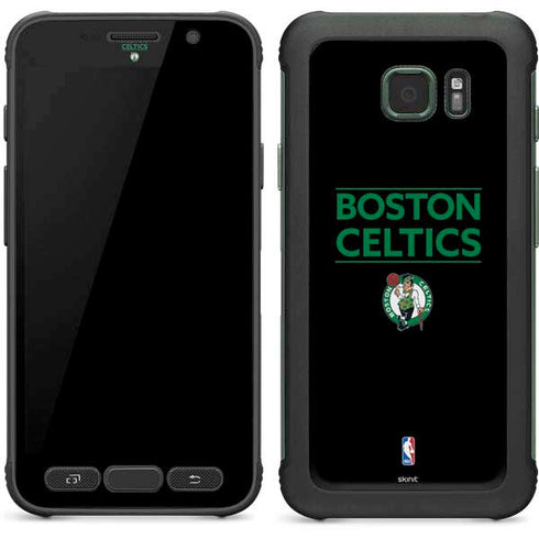 NBA Boston Celtics Standard - Black Galaxy S7 Active Skin