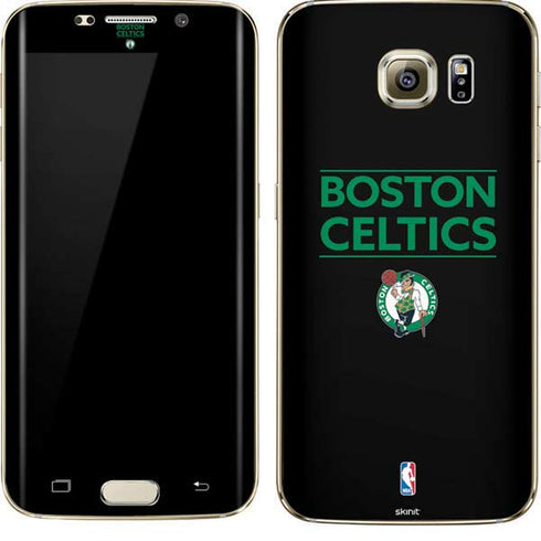 NBA Boston Celtics Standard - Black Galaxy S7 Edge Skin