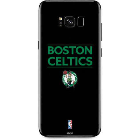 NBA Boston Celtics Standard - Black Galaxy S8 Plus Skin