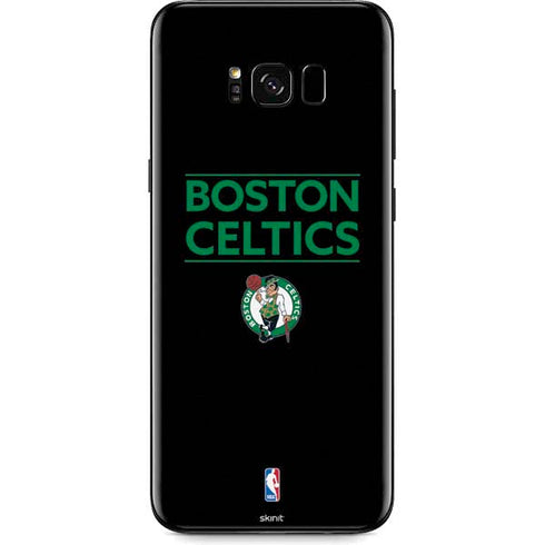 NBA Boston Celtics Standard - Black Galaxy S8 Skin