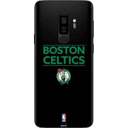NBA Boston Celtics Standard - Black Galaxy S9 Plus Skin