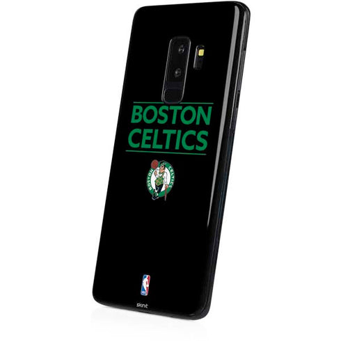 NBA Boston Celtics Standard - Black Galaxy S9 Plus Skin