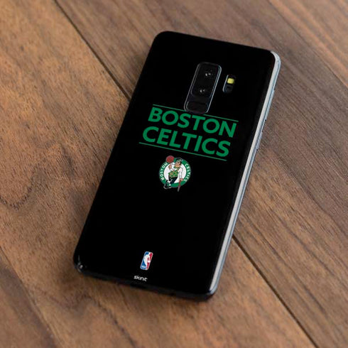 NBA Boston Celtics Standard - Black Galaxy S9 Plus Skin