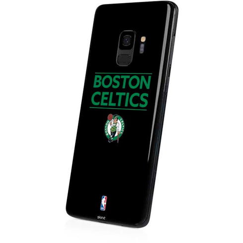 NBA Boston Celtics Standard - Black Galaxy S9 Skin