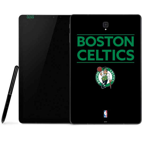 NBA Boston Celtics Standard - Black Samsung Galaxy Tab Skin