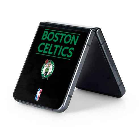 NBA Boston Celtics Standard - Black Galaxy Z Flip5 5G Skin