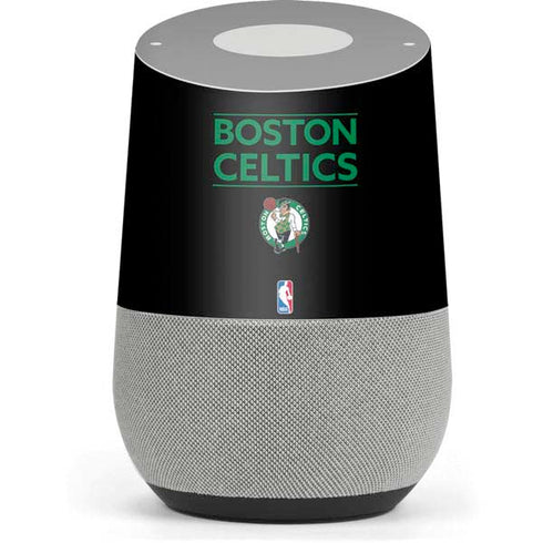 NBA Boston Celtics Standard - Black Google Home Skin