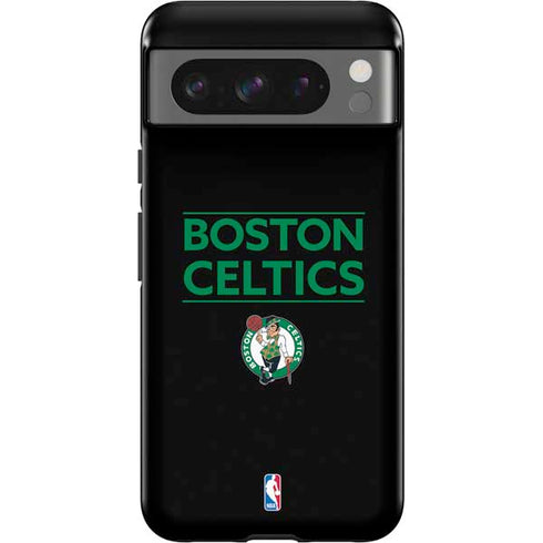 NBA Boston Celtics Standard - Black Google Pixel 8 Pro Impact Case