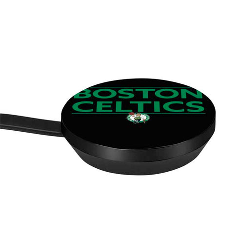 NBA Boston Celtics Standard - Black Google Stadia Controller Skin