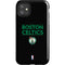 NBA Boston Celtics Standard - Black iPhone 11 Impact Case