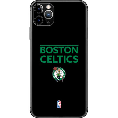 NBA Boston Celtics Standard - Black iPhone 11 Pro Max Skin
