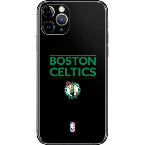 NBA Boston Celtics Standard - Black iPhone 11 Pro Skin