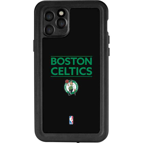 NBA Boston Celtics Standard - Black iPhone 11 Pro Waterproof Case