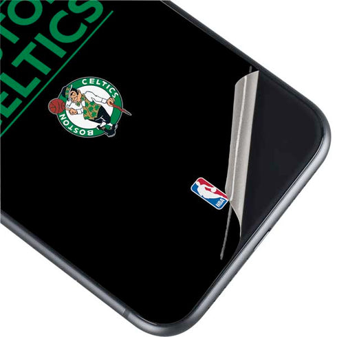 NBA Boston Celtics Standard - Black iPhone 11 Skin