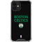 NBA Boston Celtics Standard - Black iPhone 12 Clear Case