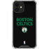 NBA Boston Celtics Standard - Black iPhone 12 Clear Case