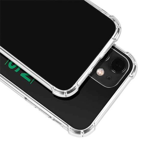 NBA Boston Celtics Standard - Black iPhone 12 Clear Case