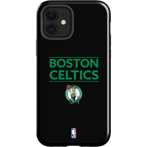NBA Boston Celtics Standard - Black iPhone 12 Impact Case