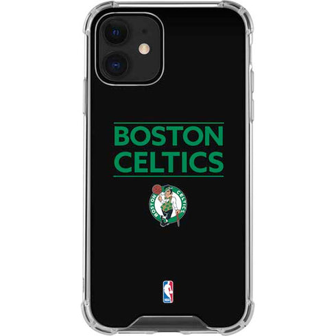 NBA Boston Celtics Standard - Black iPhone 12 Mini Clear Case
