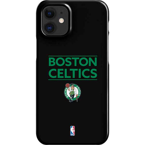 NBA Boston Celtics Standard - Black iPhone 12 Mini Lite Case
