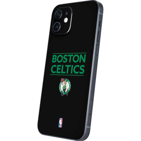 NBA Boston Celtics Standard - Black iPhone 12 Mini Skin
